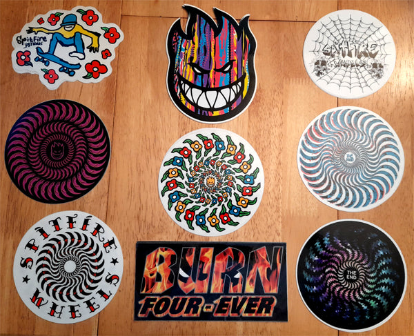 Spitfire Wheels Stickers just added