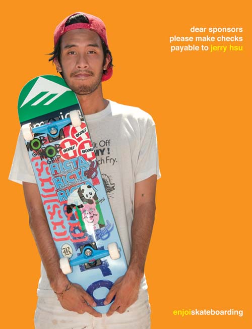 About Jerry Hsu - Pro Skateboarder Profile, Biography and History