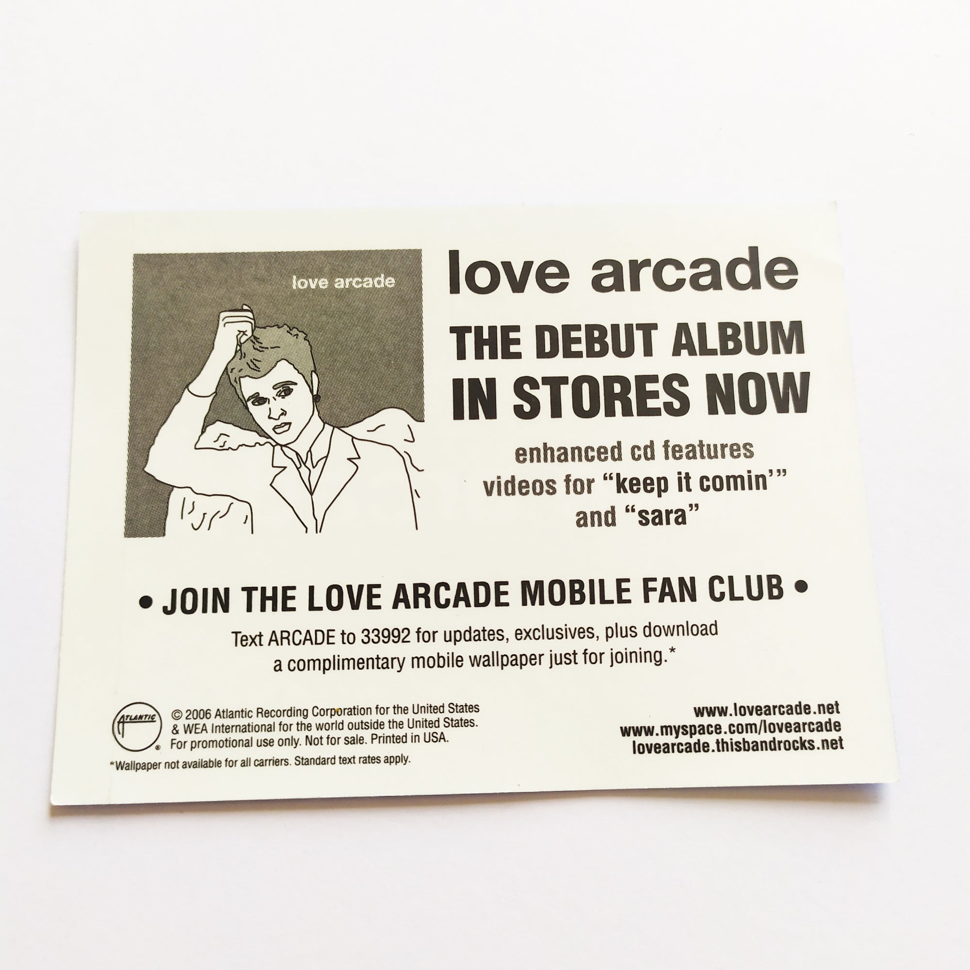 Love Arcade Music Sticker - SkateboardStickers.com