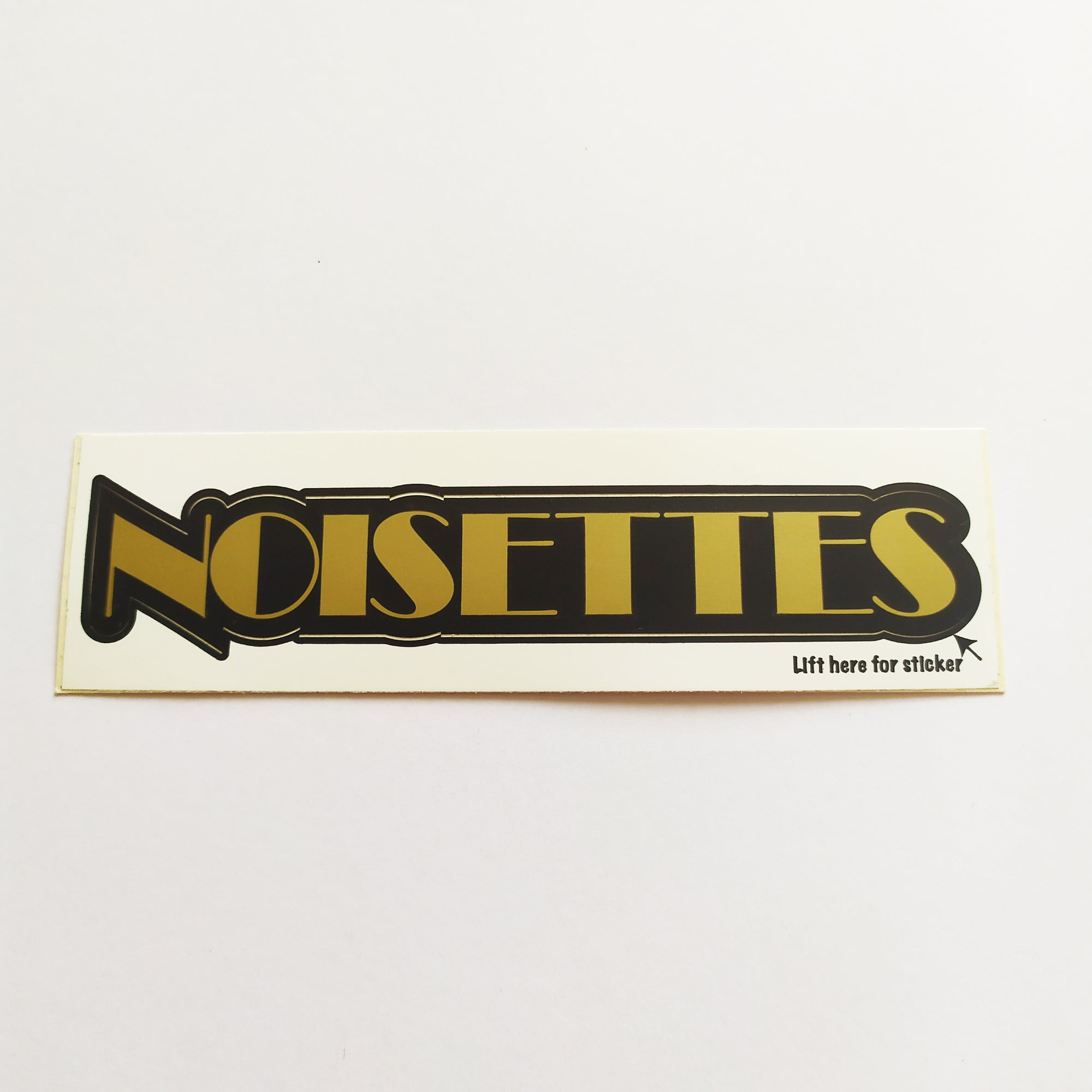 Noisettes - Wild Young Hearts Music Sticker - SkateboardStickers.com