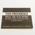 This Providence - Who Are You Now? Music Sticker - SkateboardStickers.com