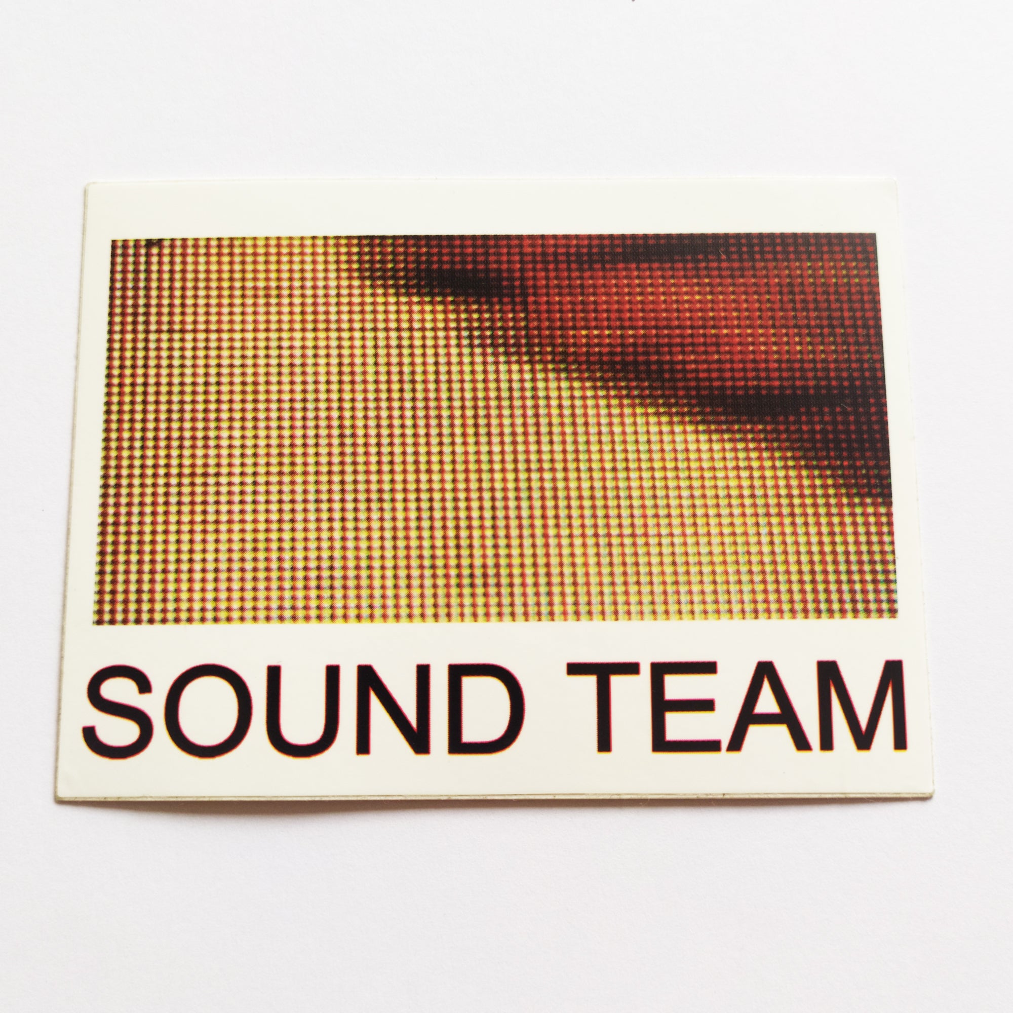 Sound Team - Movie Monster Music Sticker - SkateboardStickers.com