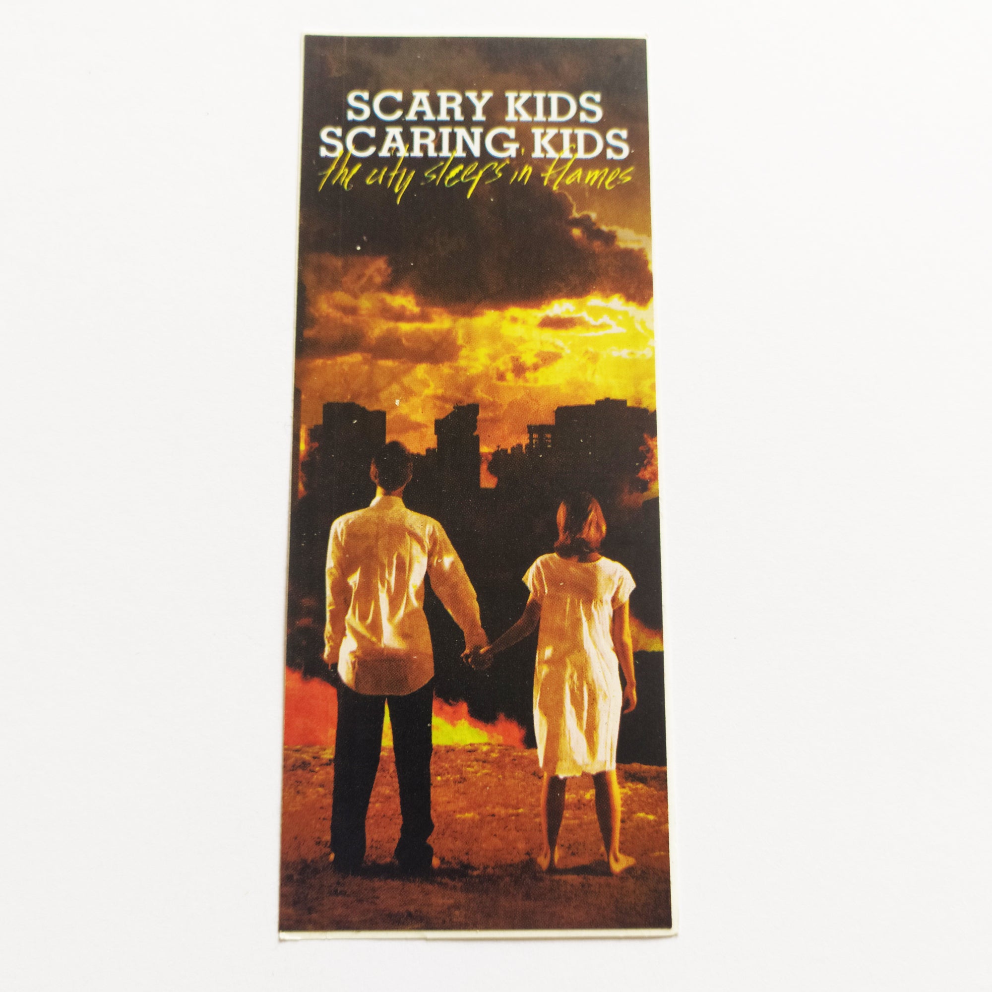 Scary Kids Scaring Kids - The City Sleeps In Flames Music Sticker - SkateboardStickers.com