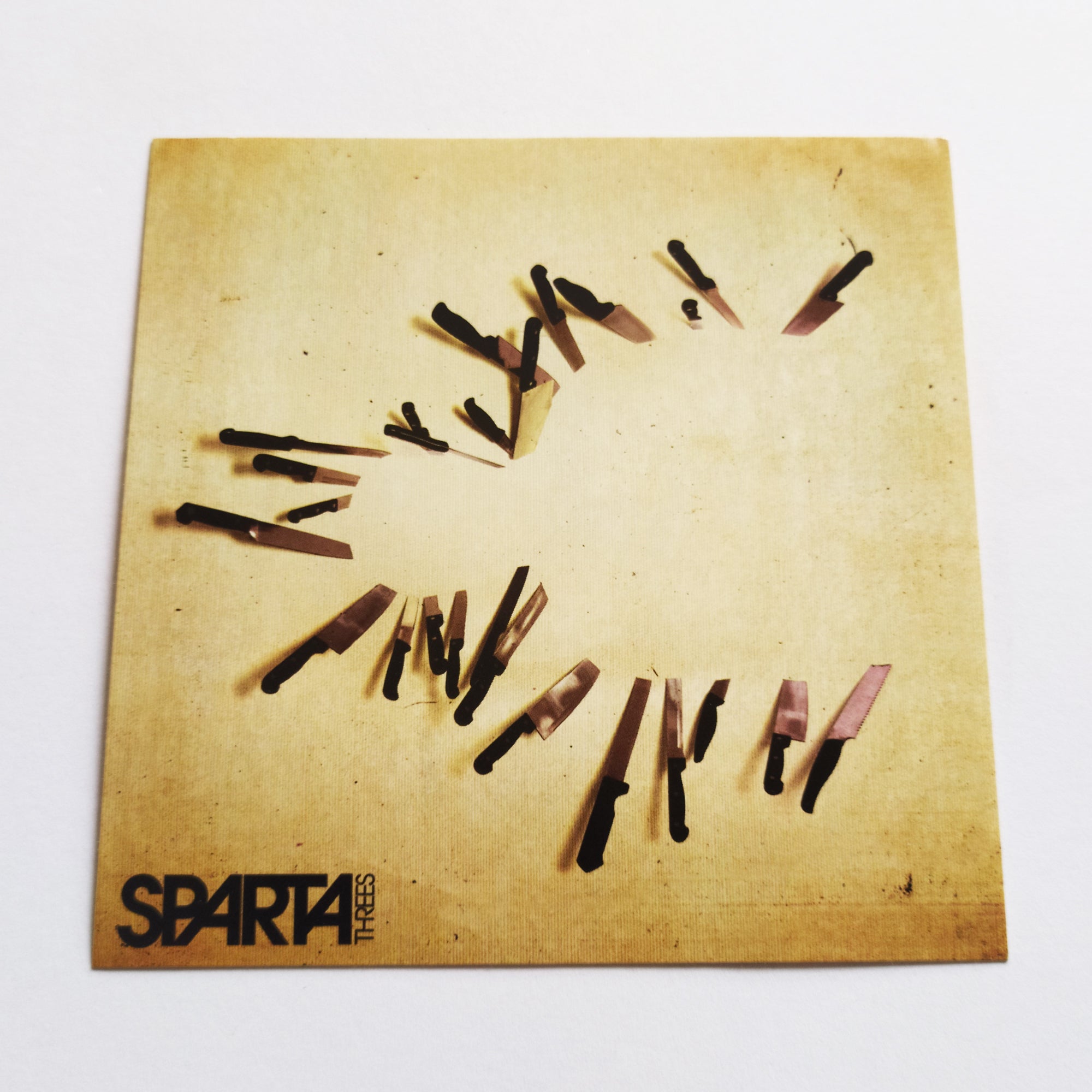 Sparta - Threes Music Sticker - SkateboardStickers.com