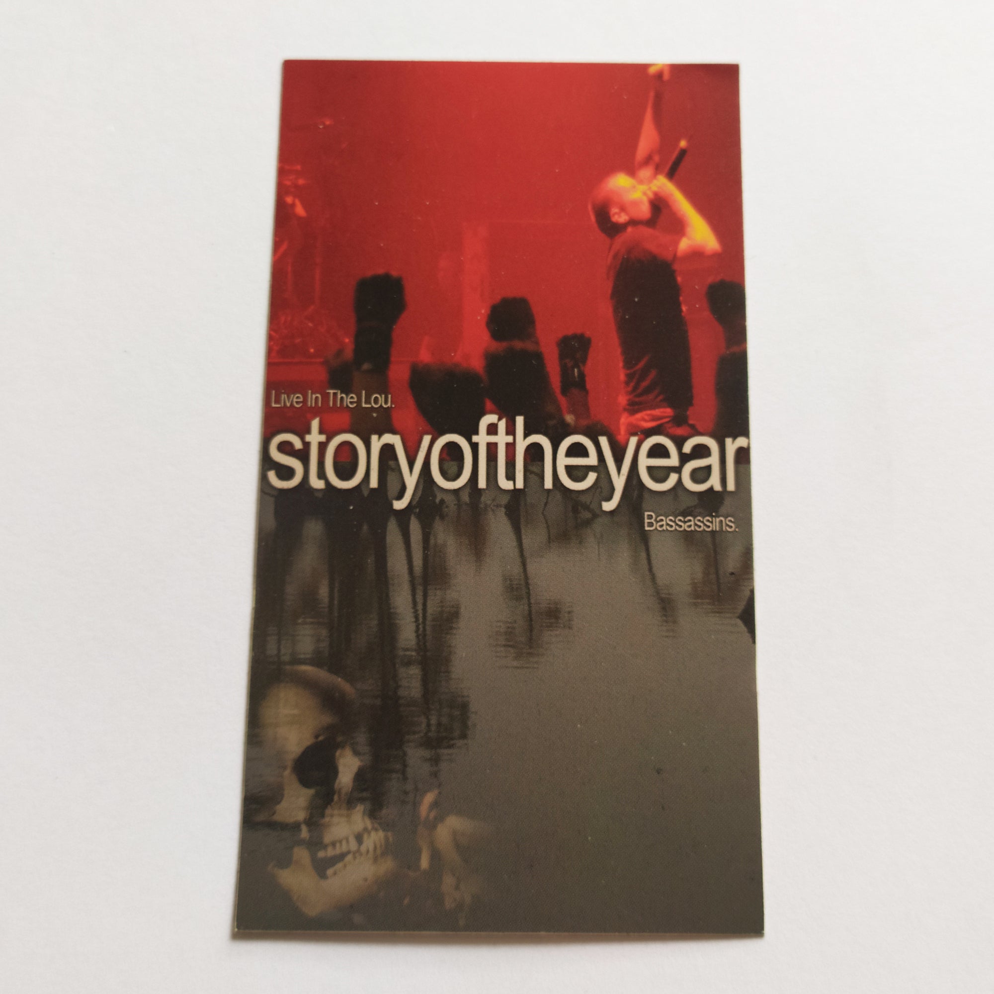 Story Of The Year - Live In The Lou / Bassassins Music Sticker - SkateboardStickers.com