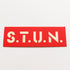 S.T.U.N. Music Sticker - SkateboardStickers.com