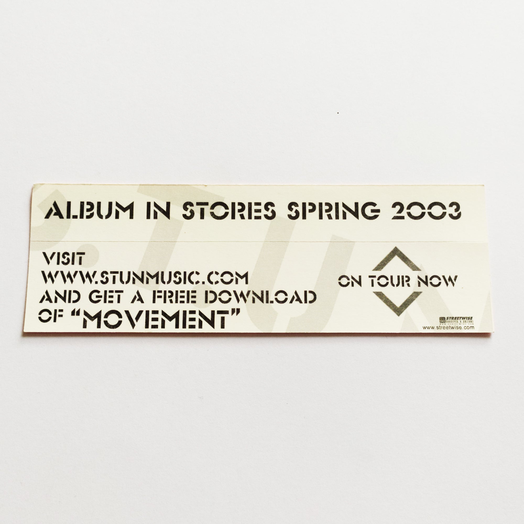 S.T.U.N. Music Sticker - SkateboardStickers.com