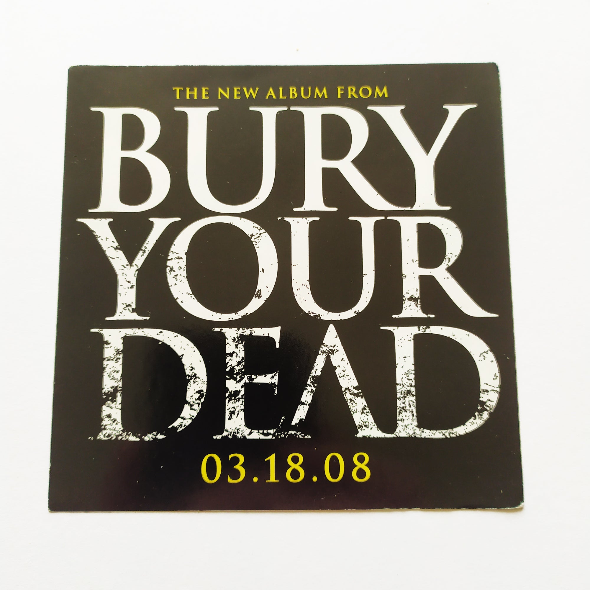 Bury Your Dead Music Sticker - SkateboardStickers.com