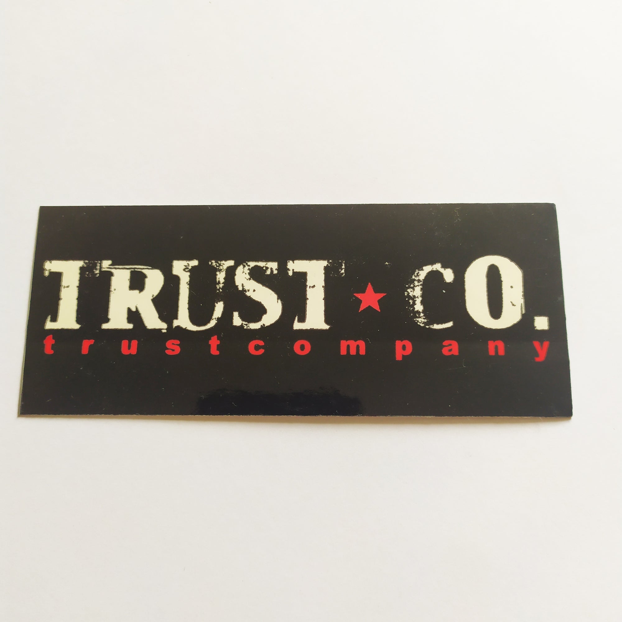 Trust Company Music Sticker - SkateboardStickers.com