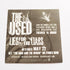 The Used - Lies For The Liars Music Sticker - SkateboardStickers.com