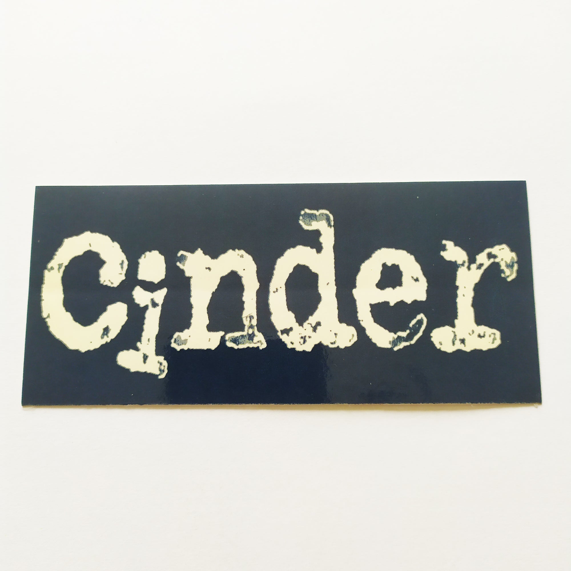 Cinder Music Sticker - SkateboardStickers.com