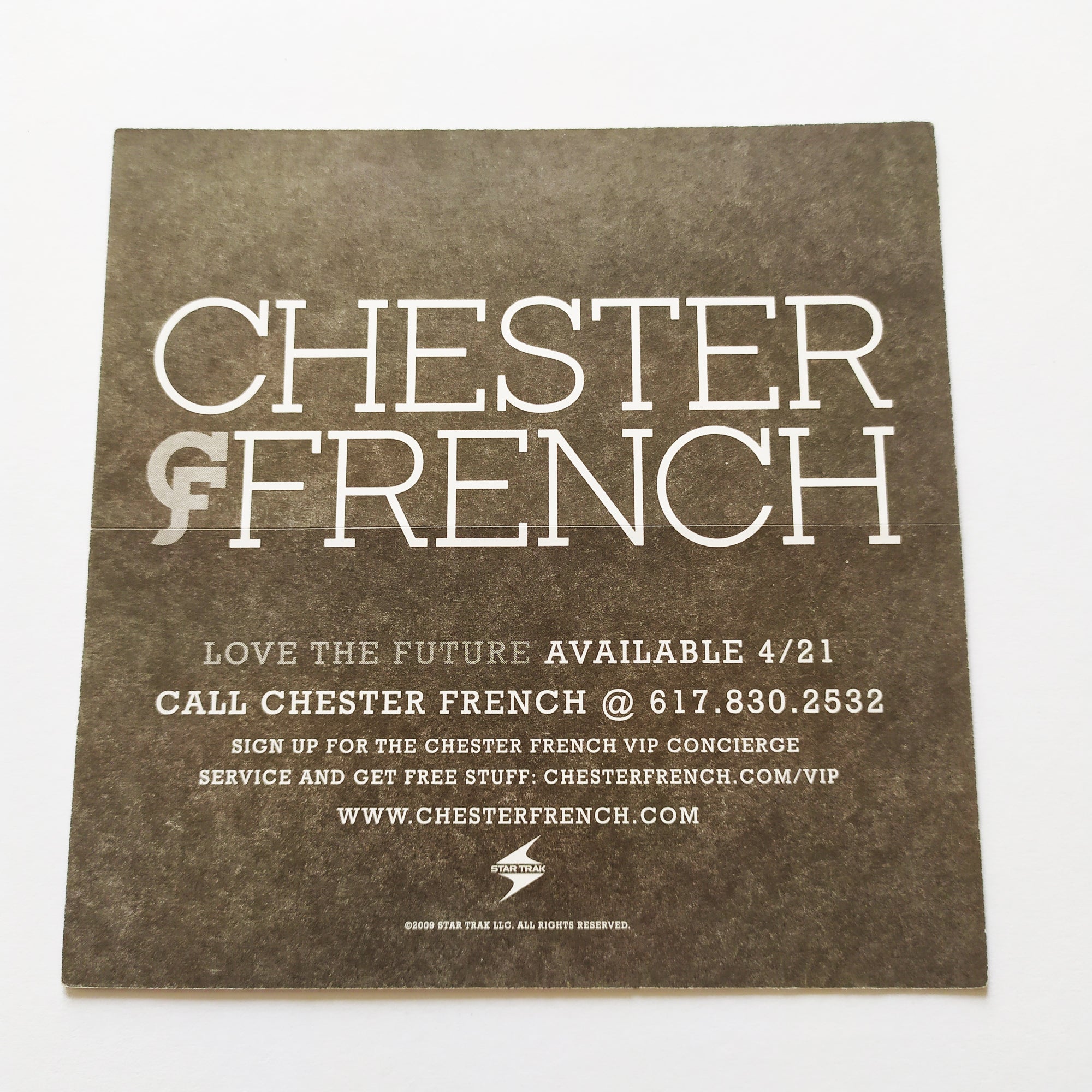 Chester French - Love The Future Music Sticker - SkateboardStickers.com