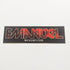 Emanuel - Black Earth Tiger Music Sticker - SkateboardStickers.com