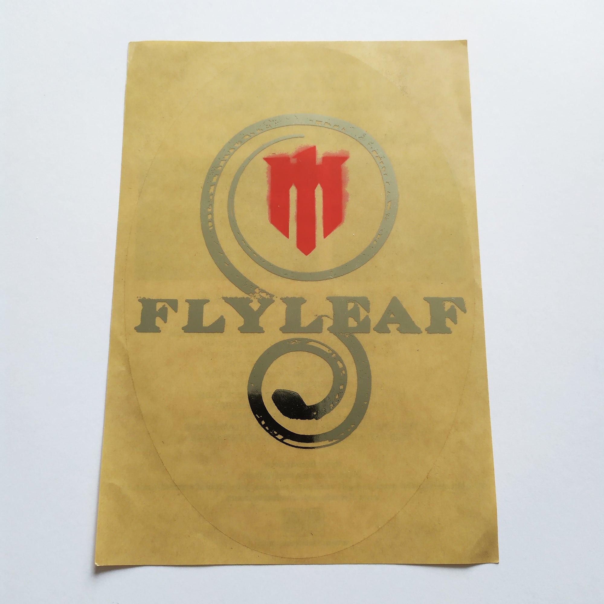 Flyleaf - Memento Mori Music Sticker - SkateboardStickers.com