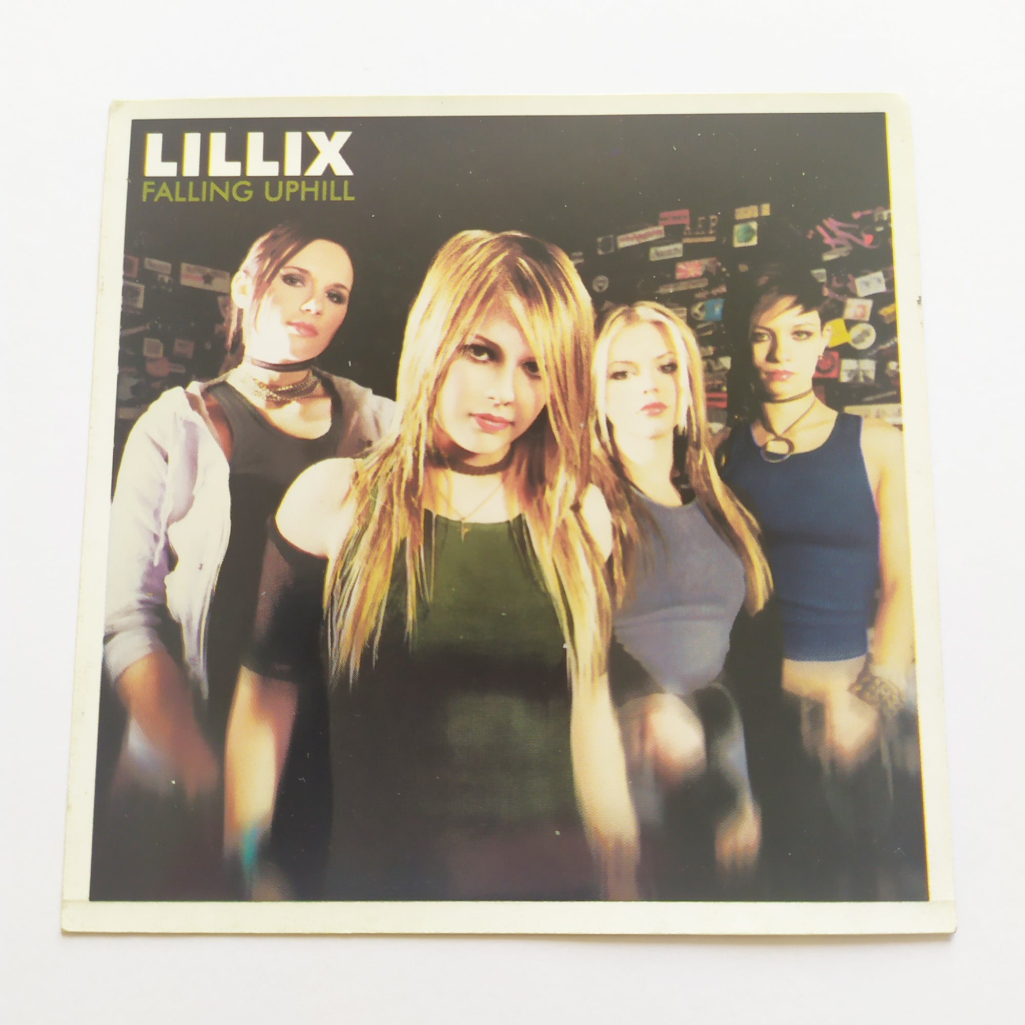 Lillix - Falling Uphill Music Sticker - SkateboardStickers.com