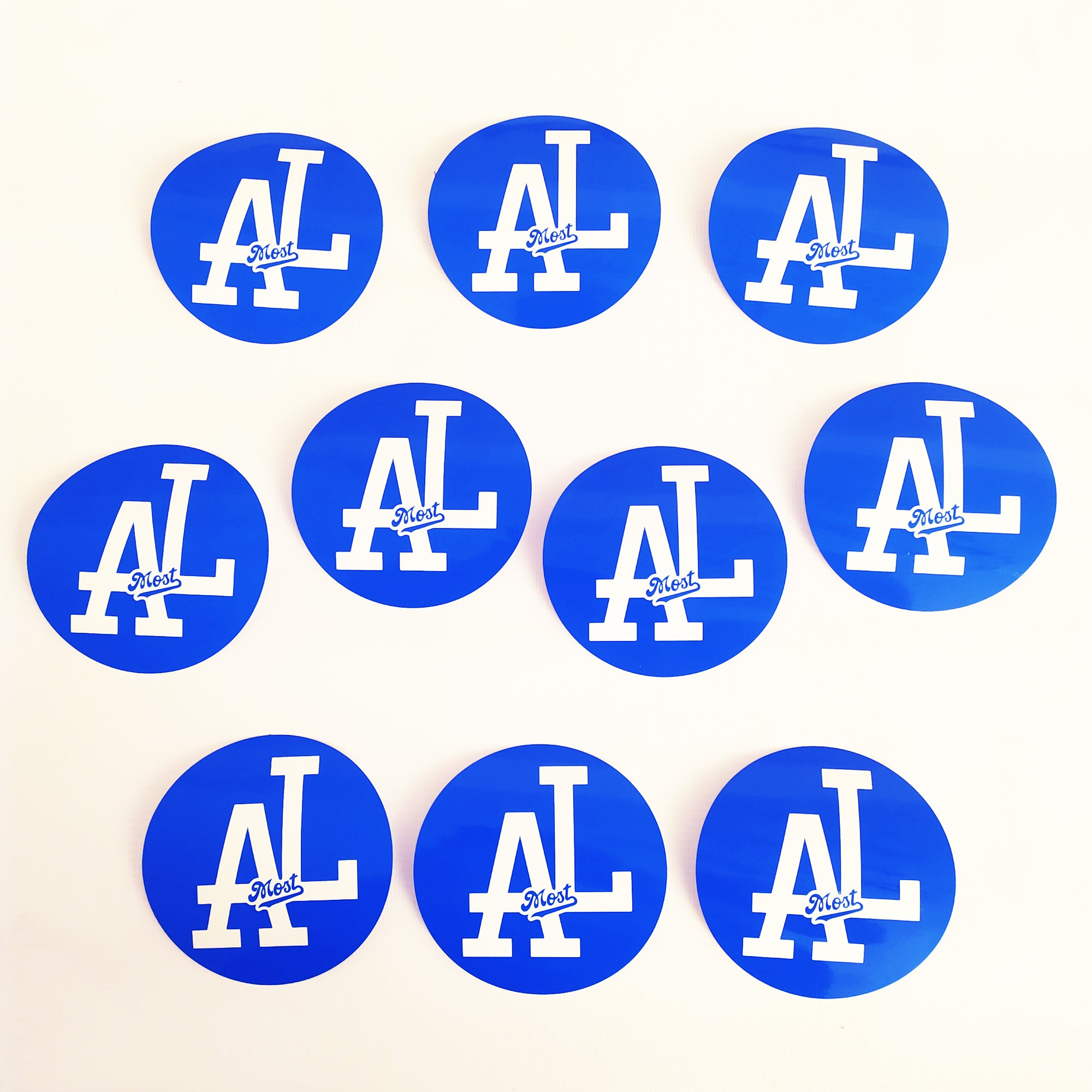 Almost Skateboards "AL Most" Sticker Pack Bundle