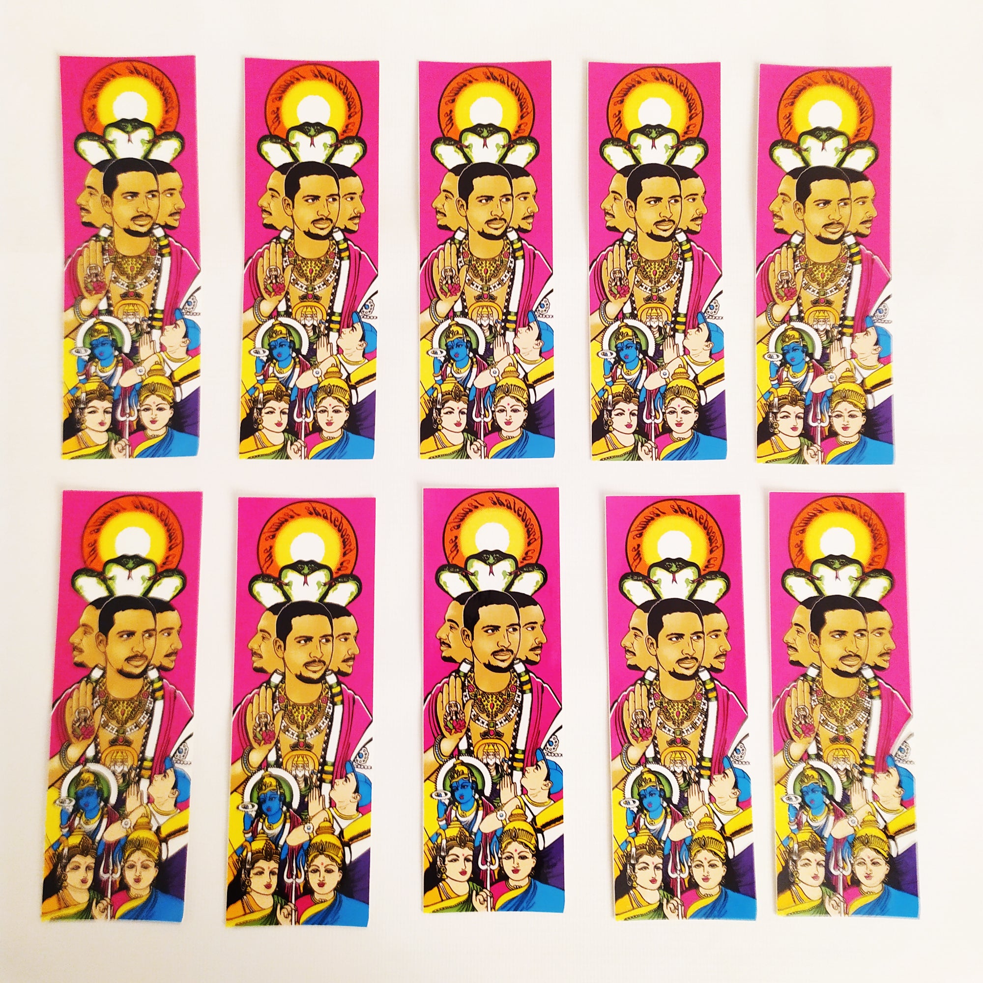 Almost Skateboards Youness Amran Sticker Pack Bundle