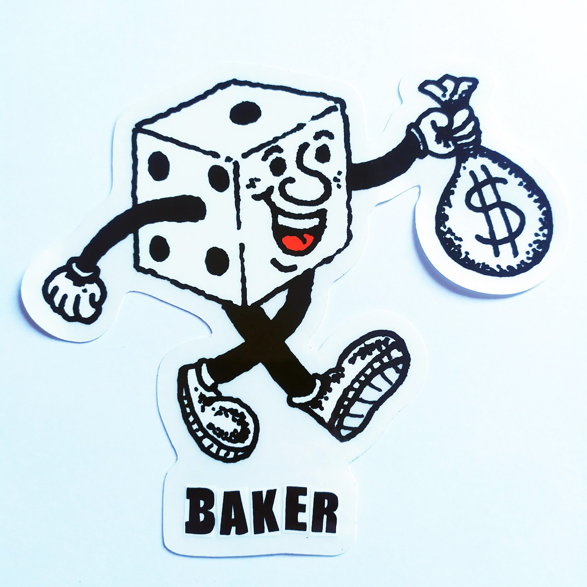 Baker Skateboards Sticker - SkateboardStickers.com