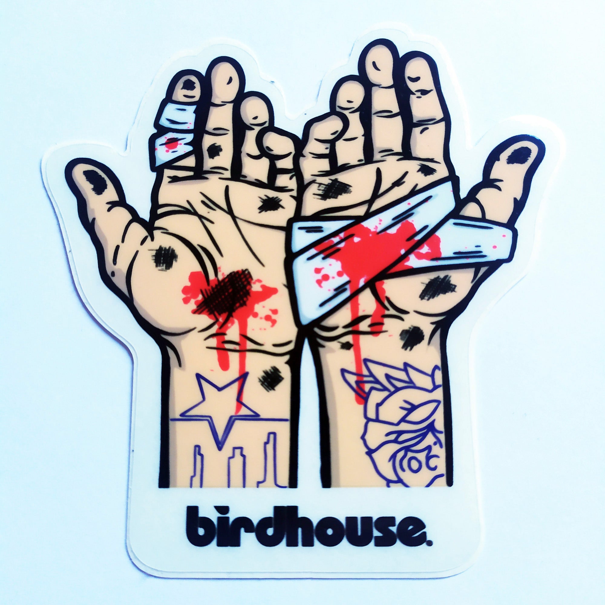 Birdhouse Skateboards Sticker - SkateboardStickers.com