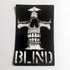 Blind Skull Cross Skateboard Sticker