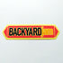 Backyard Jam BMX Sticker / Decal - 13.5cm across approx. - SkateboardStickers.com