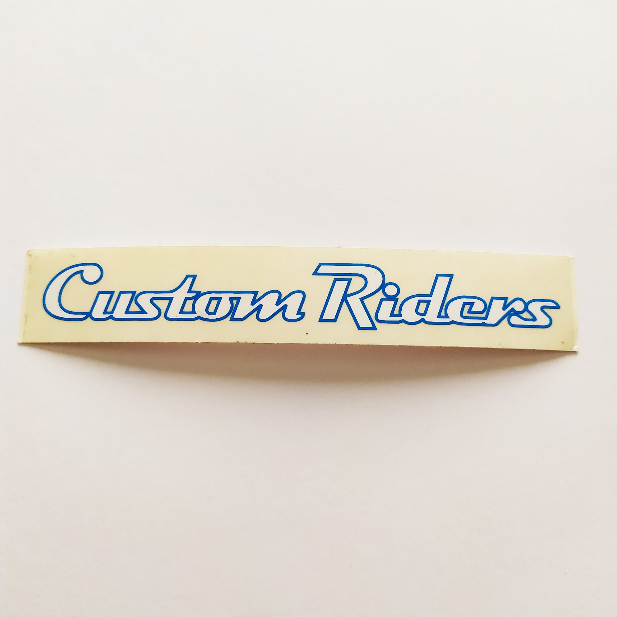 Custom Riders BMX Sticker - SkateboardStickers.com