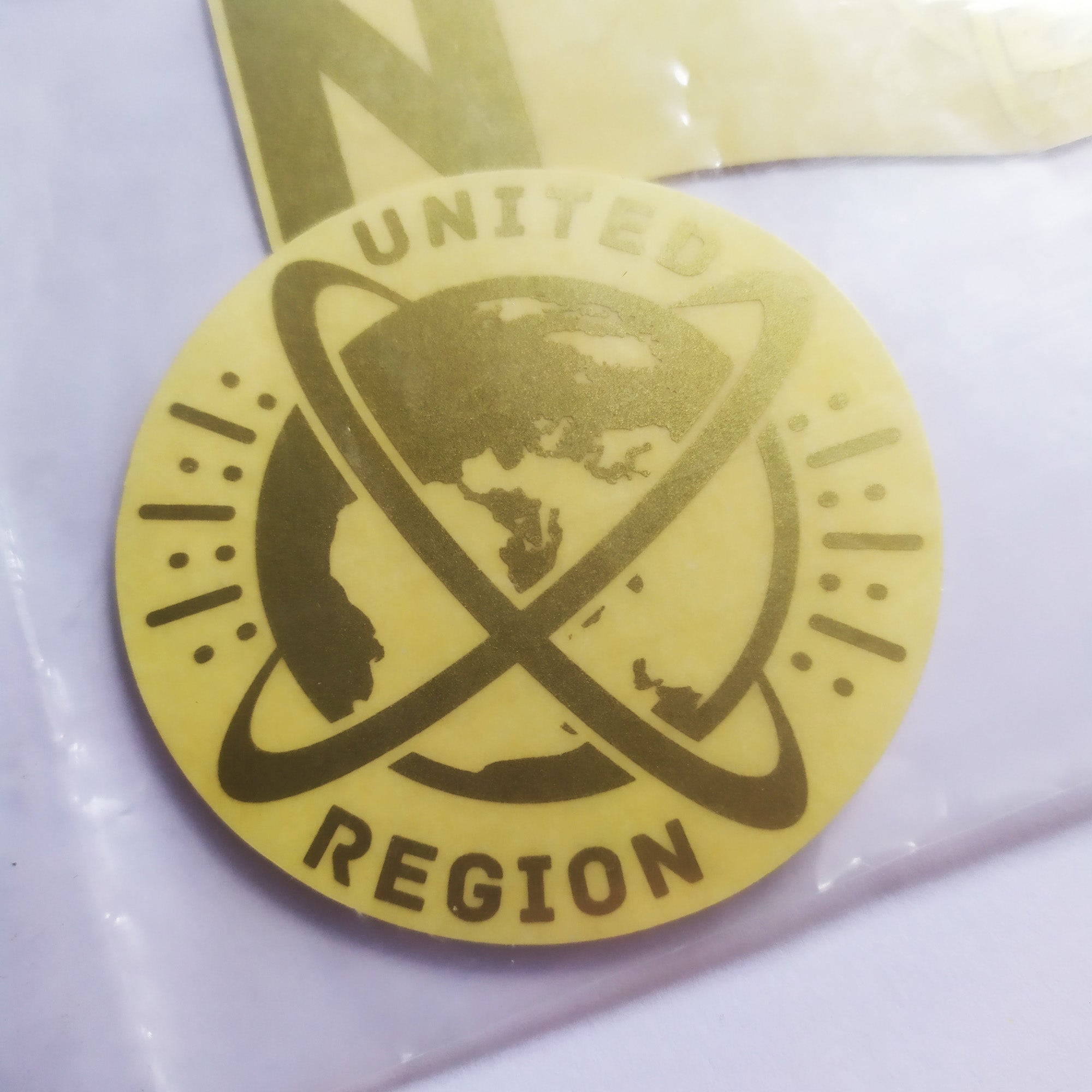 United Bike Co. Region BMX Frame Decal / Sticker Set - SkateboardStickers.com