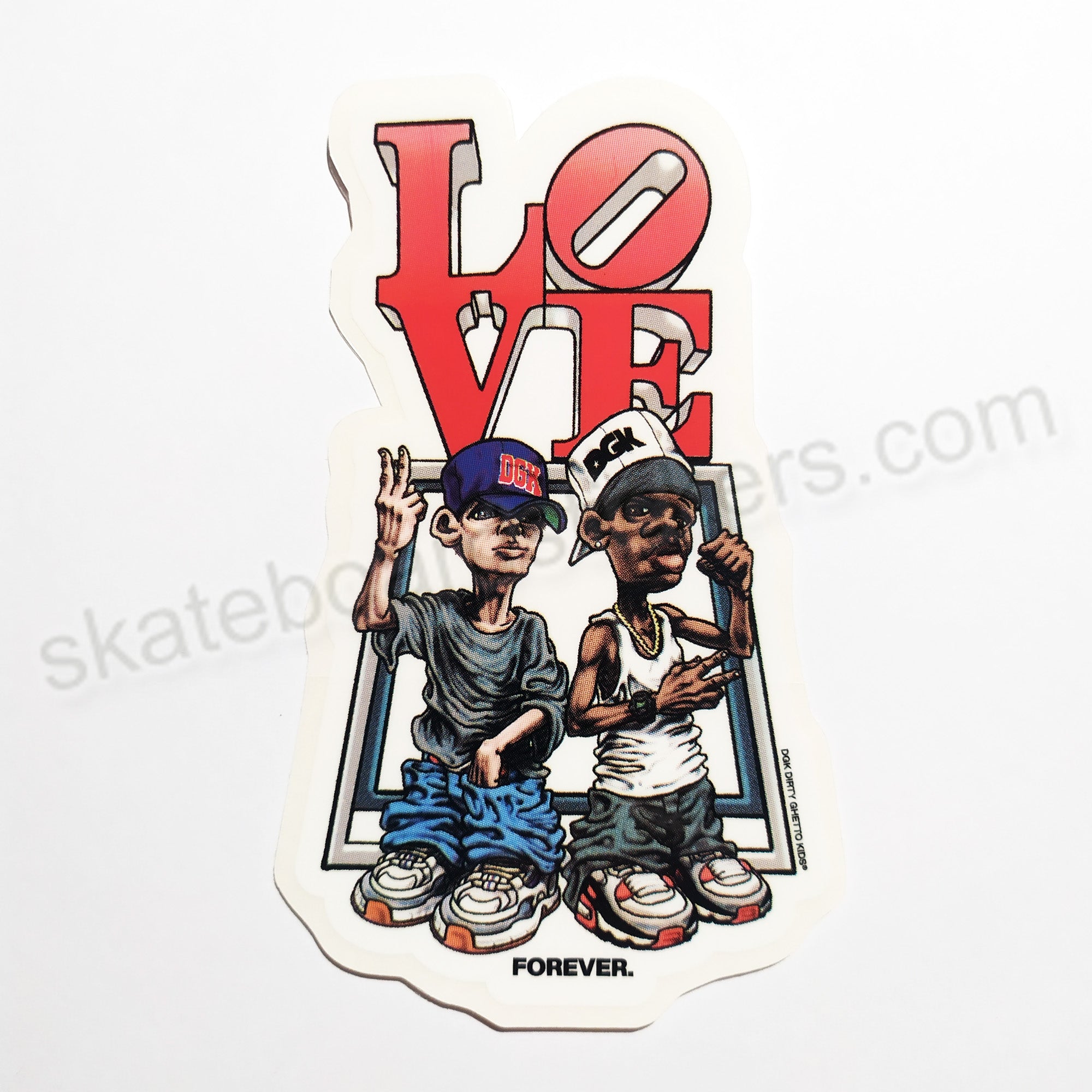 DGK "Love Forever" Skateboard Sticker