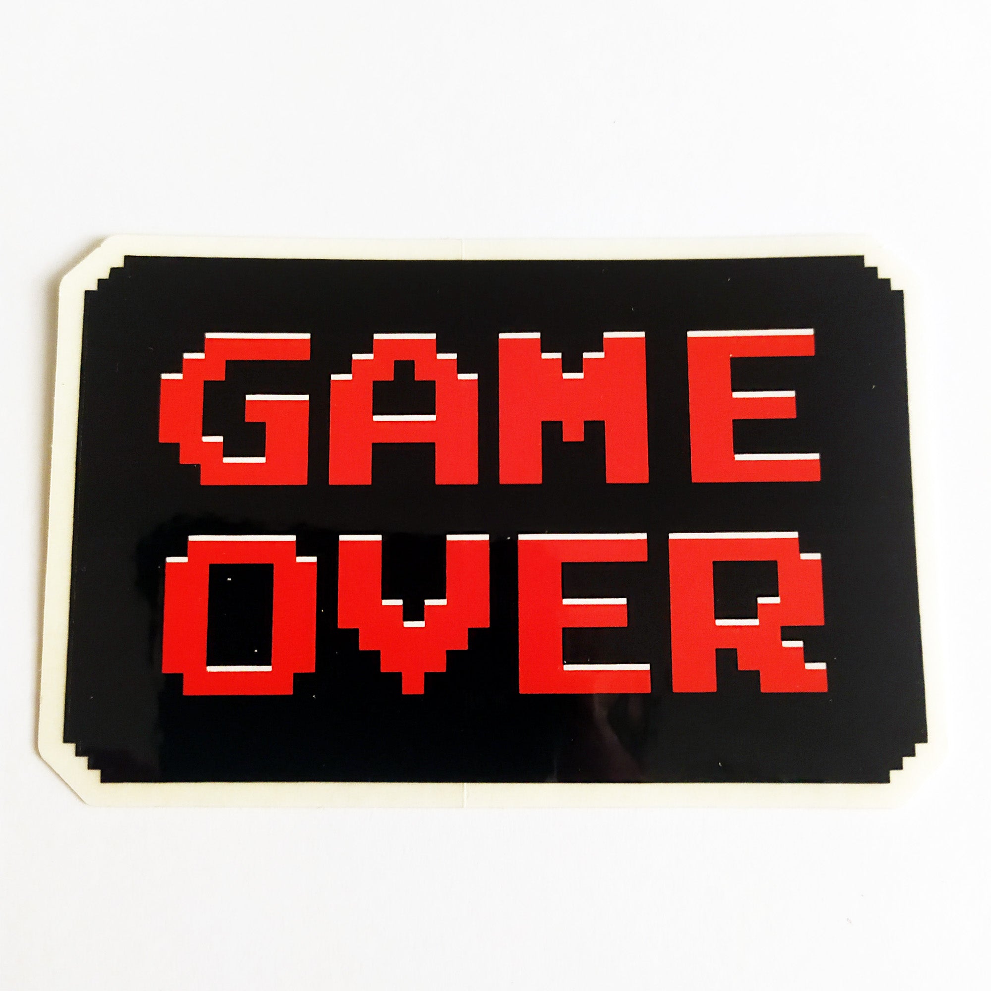 Girl Skateboards x Pac-Man Skateboard Sticker "Game Over"