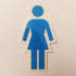 Girl Skateboards Sticker - Blue