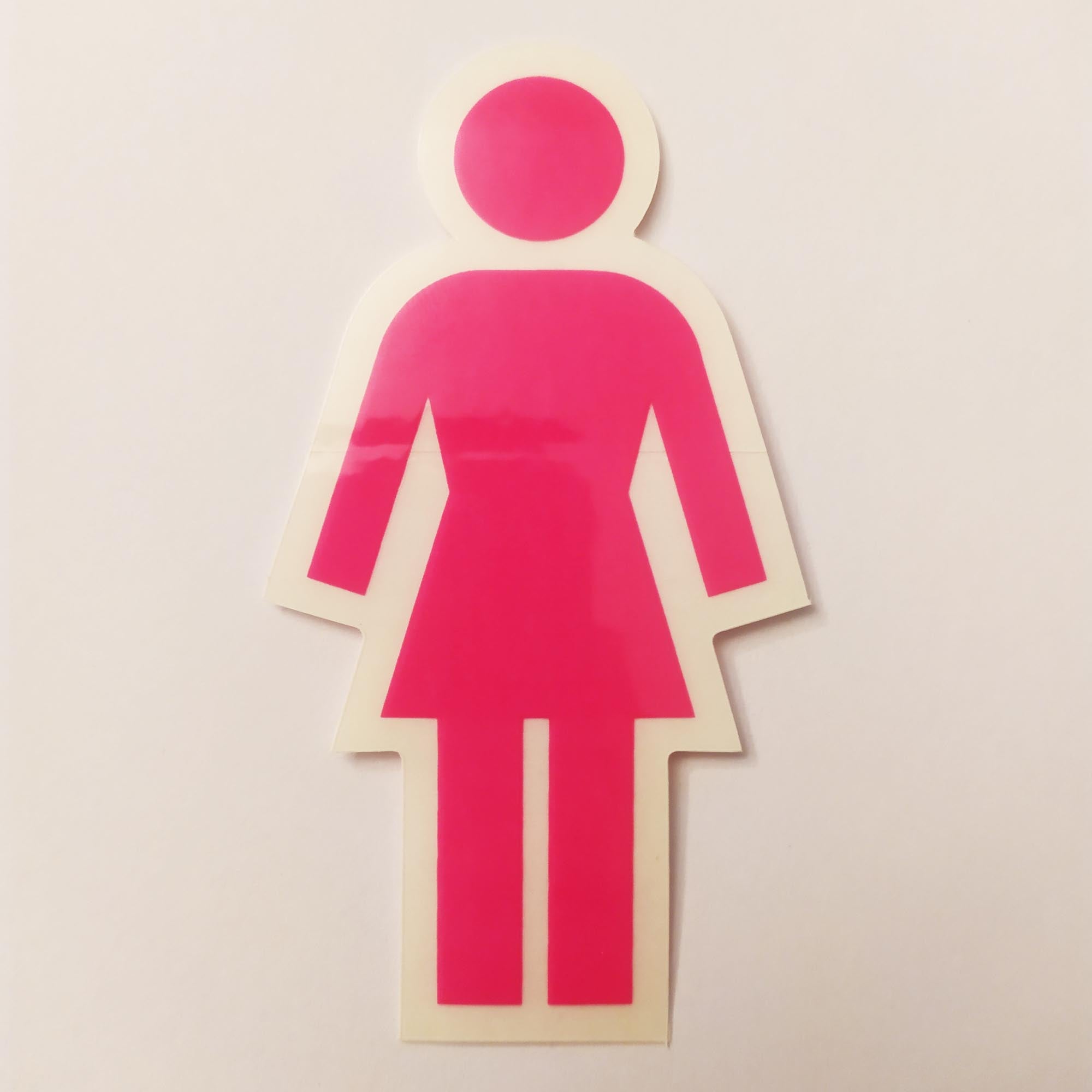 Girl Skateboards Sticker - Pink