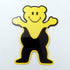 Grizzly x Smiley World Skate Sticker