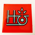 Habitat Skateboards Sticker - Tritone Pod Red - 7.5cm x 7.5cm