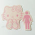 Hello Kitty 50th Anniversary - A Girl Skateboards X Sanrio Collaboration Skate Sticker