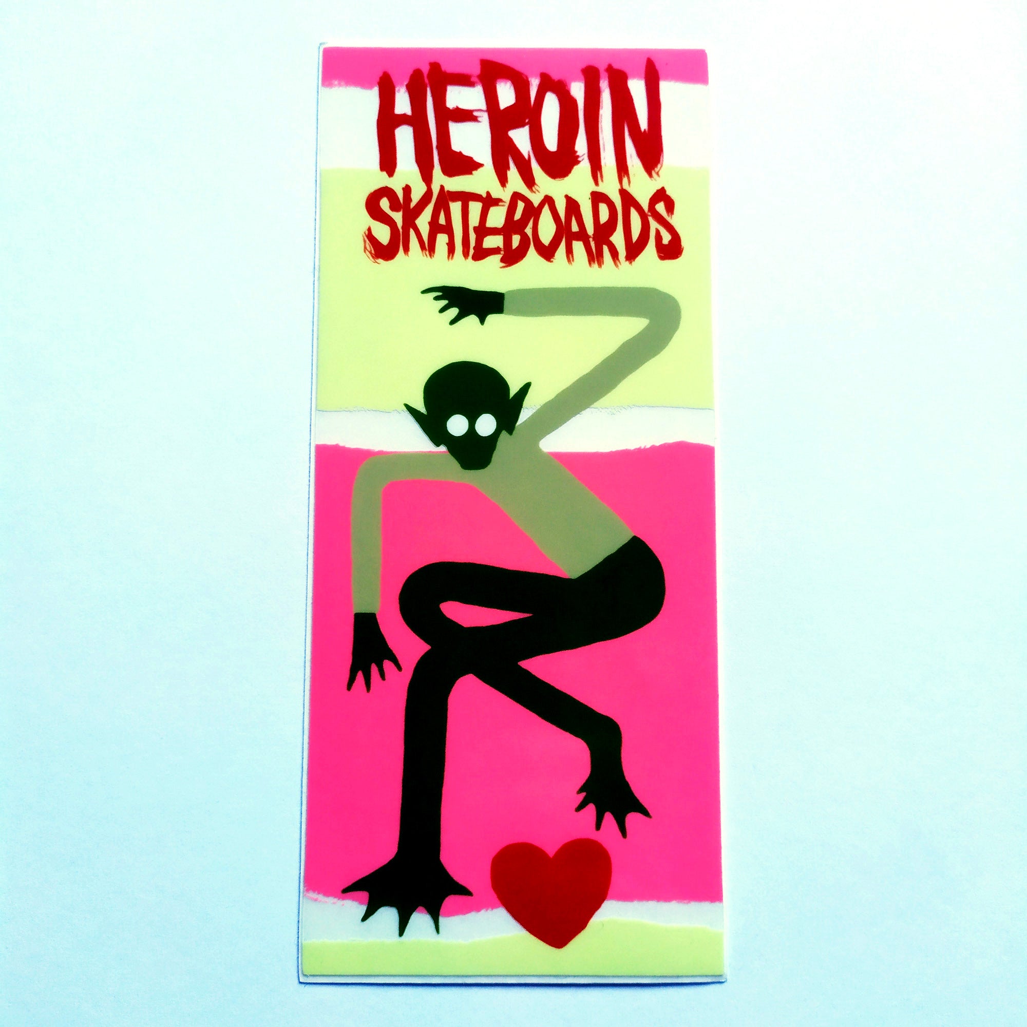 Heroin Skateboards Sticker - SkateboardStickers.com