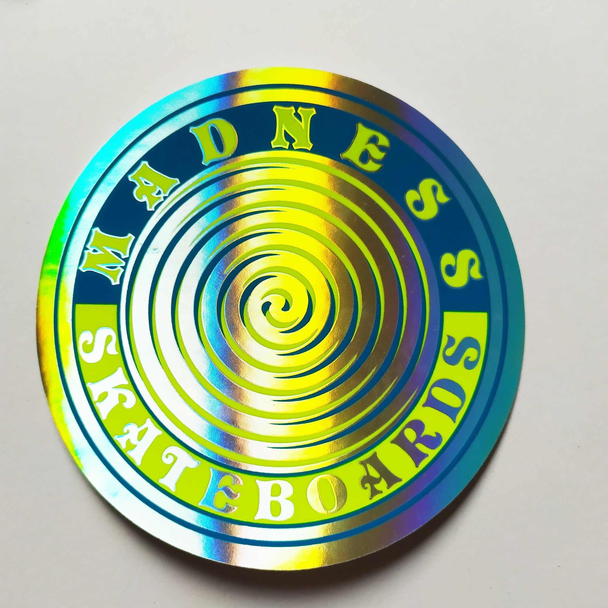 Madness Skateboards Sticker - Holographic