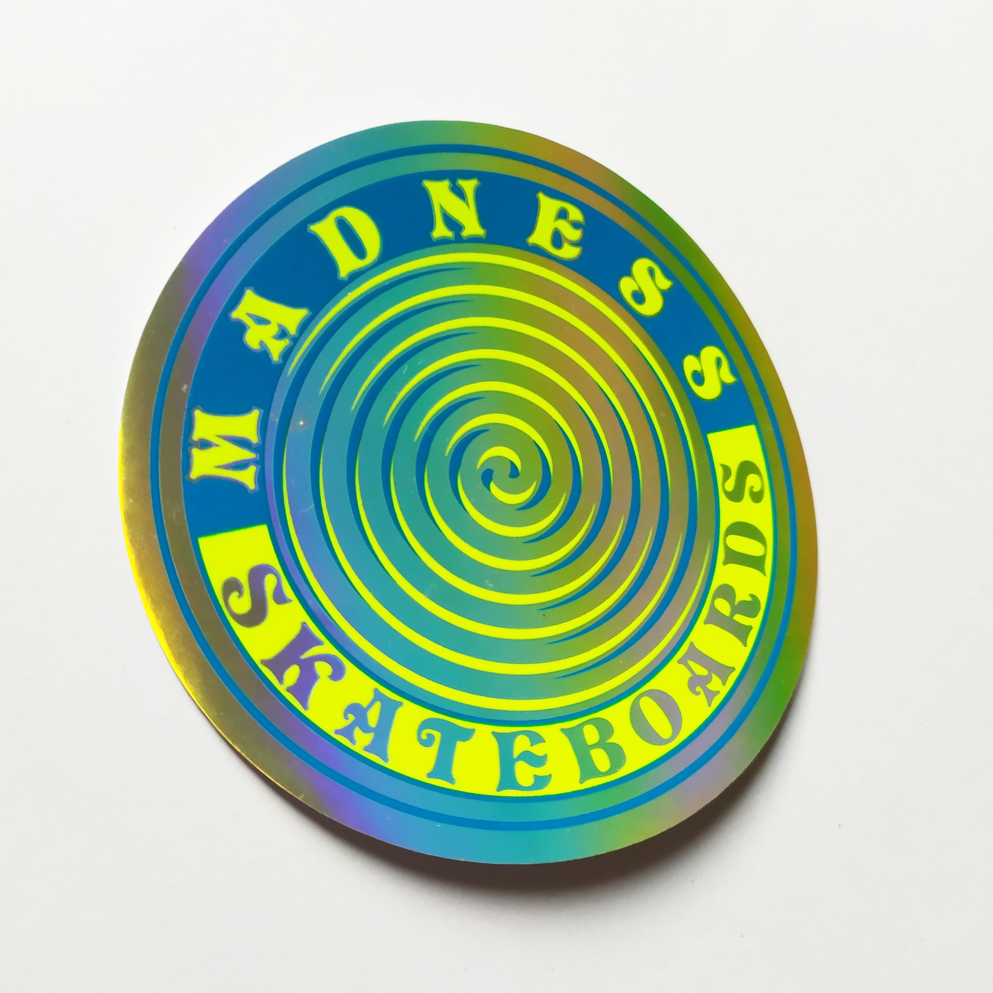 Madness Skateboards Sticker - Holographic