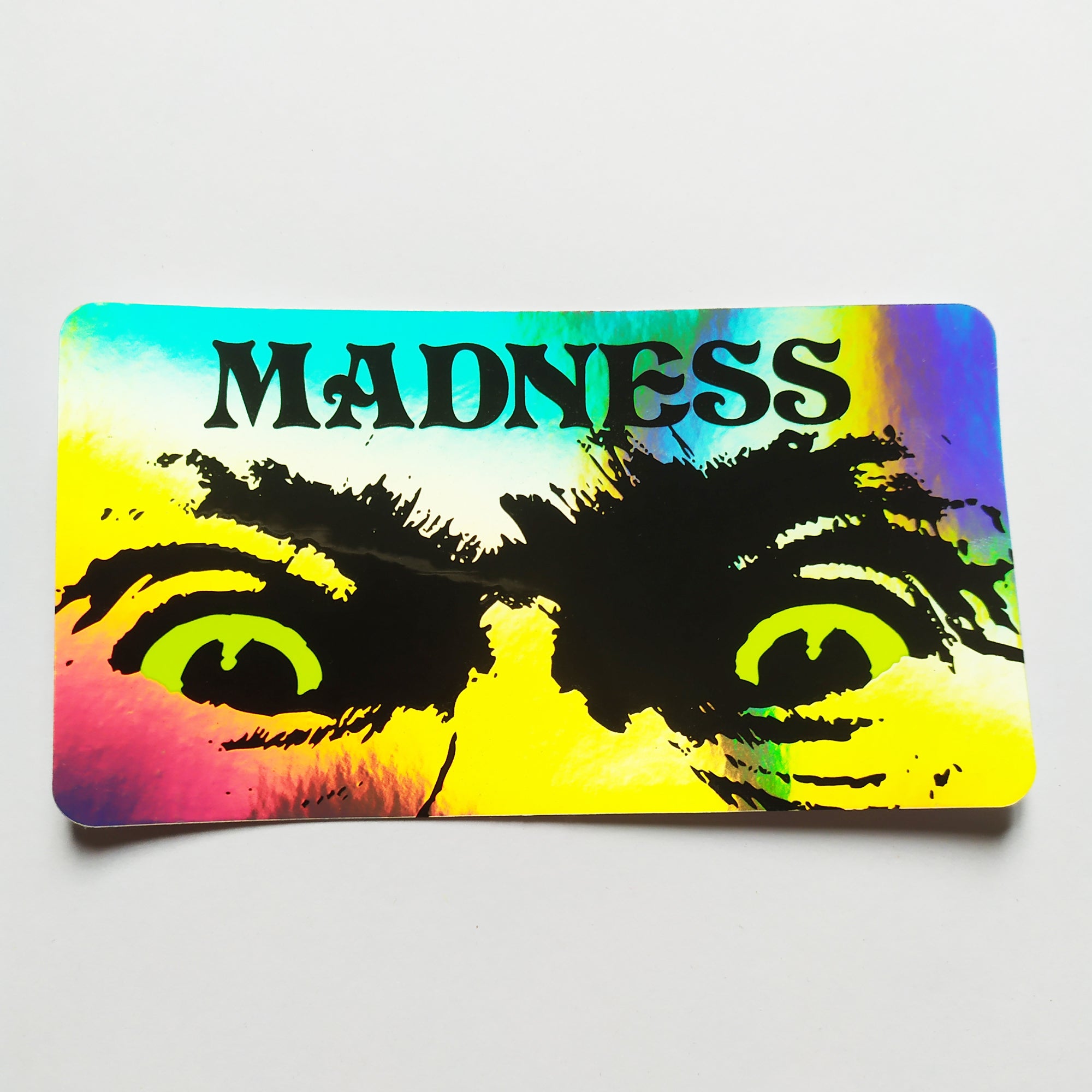 Madness Skateboards Sticker - Holographic