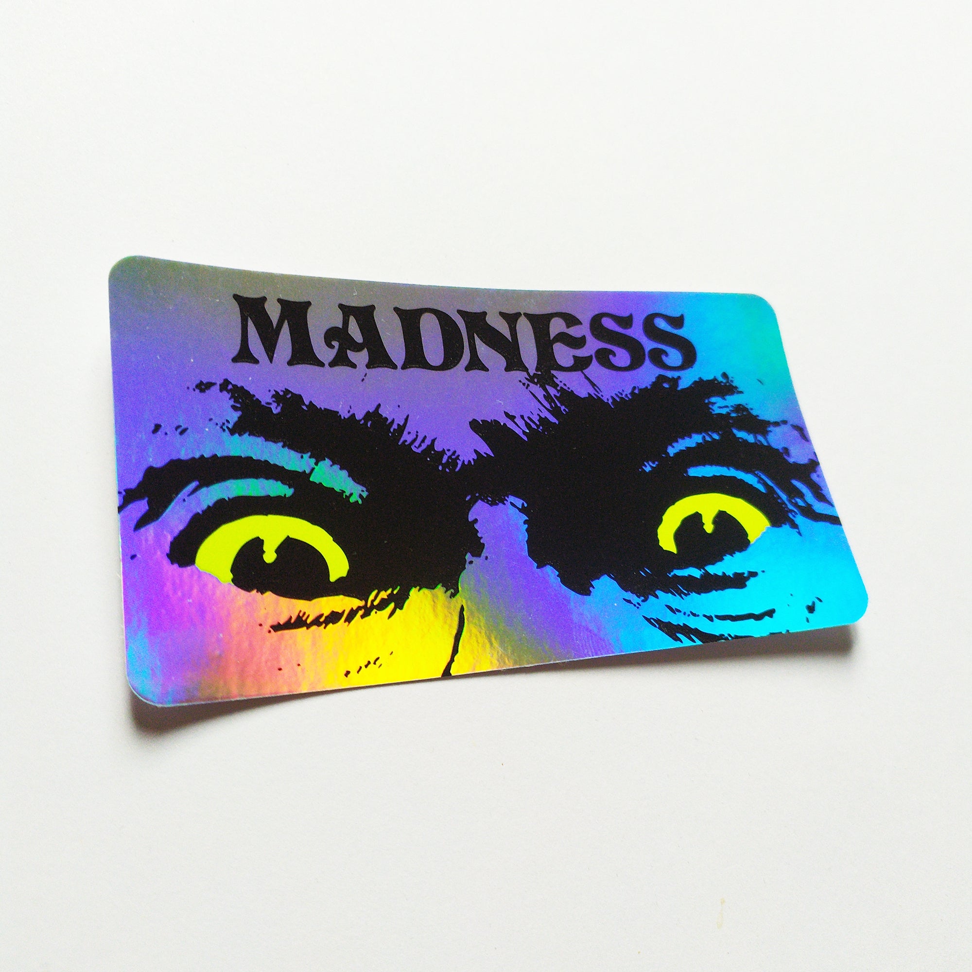 Madness Skateboards Sticker - Holographic