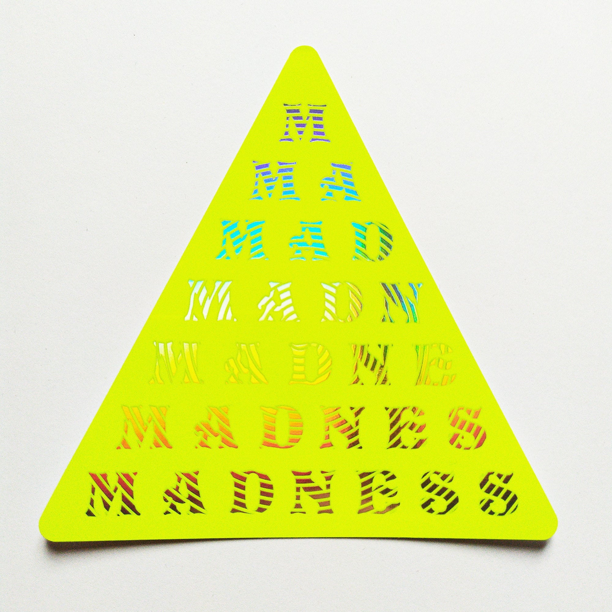 Madness Skateboards Sticker - Holographic