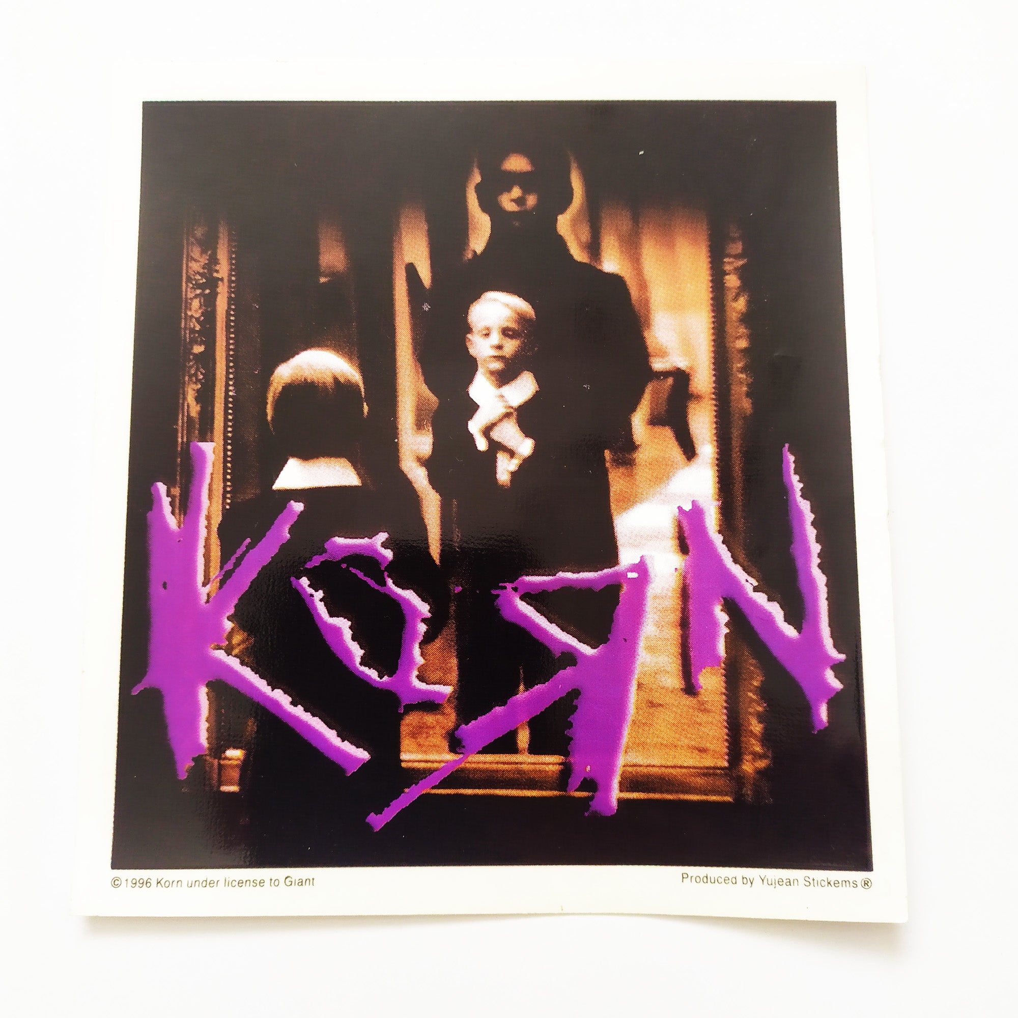 Korn Music Sticker - SkateboardStickers.com