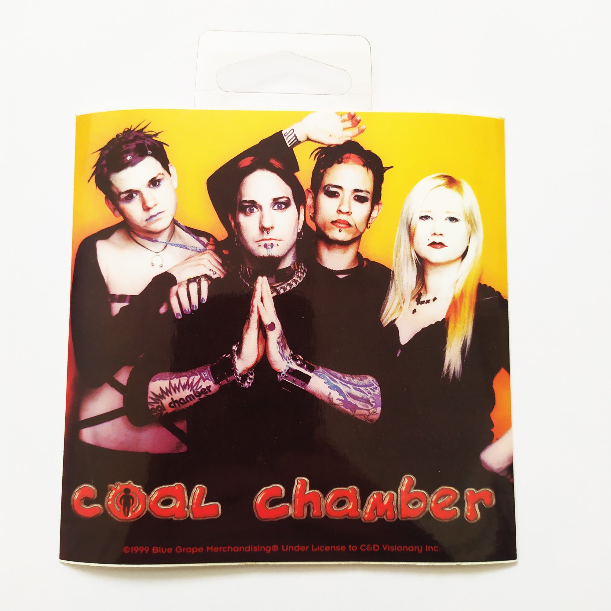 Coal Chamber Music Sticker - SkateboardStickers.com