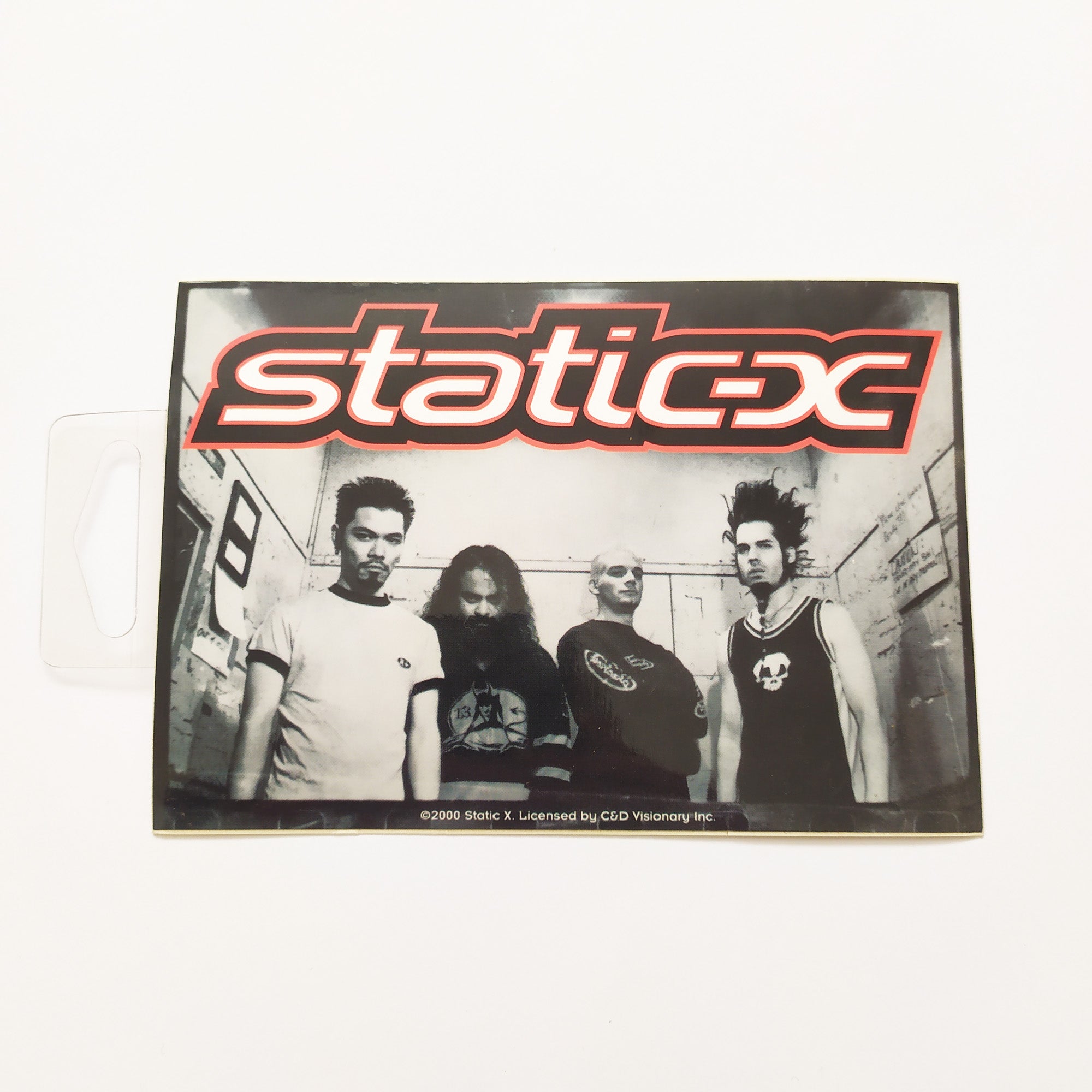 Static-X Music Sticker - SkateboardStickers.com