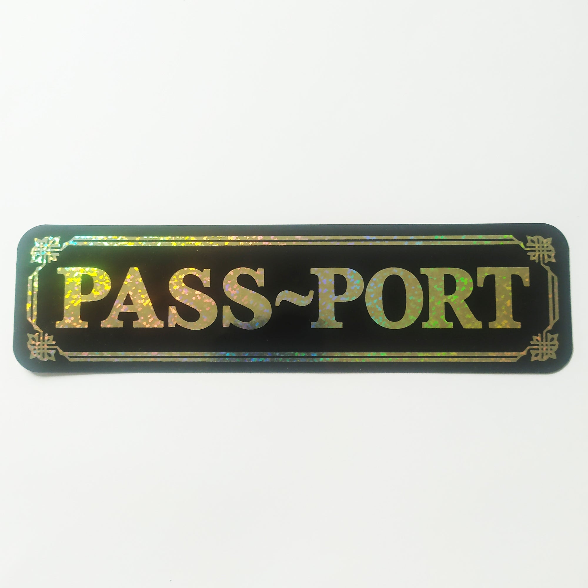 Pass~Port Sticker (Holographic)