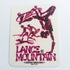 Powell Peralta, Lance Mountain "Future Primitive" Skateboard Sticker in Pink. 11.5cm x 9cm approx - SkateboardStickers.com