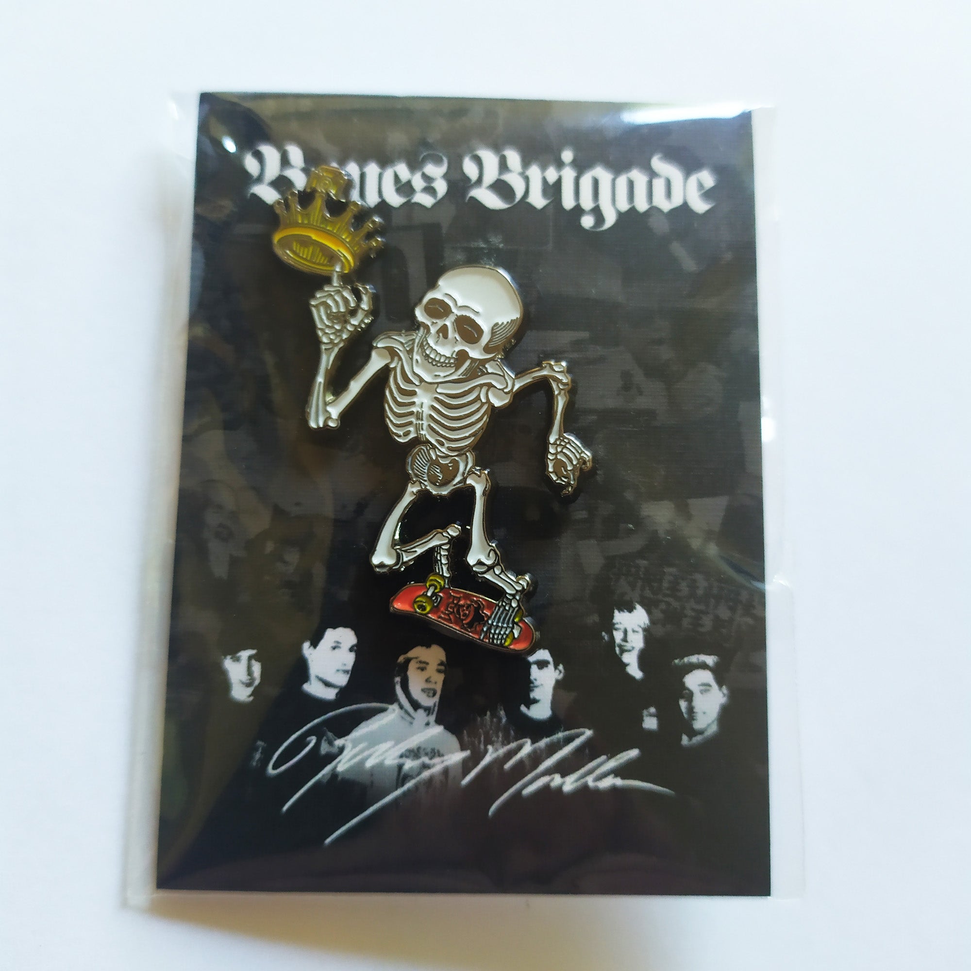 Powell Peralta, Bones Brigade - Series 15 - Rodney Mullen Lapel Pin - SkateboardStickers.com