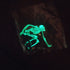 Powell Peralta "Skateboarding Skeleton" Lapel Pin (Glow in the Dark) - SkateboardStickers.com