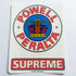 Powell Peralta "Supreme OG" Skateboard Sticker. 15cm x 11.5cm approx - SkateboardStickers.com