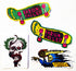 Razortailed Skate Stickers - "All of 'em"