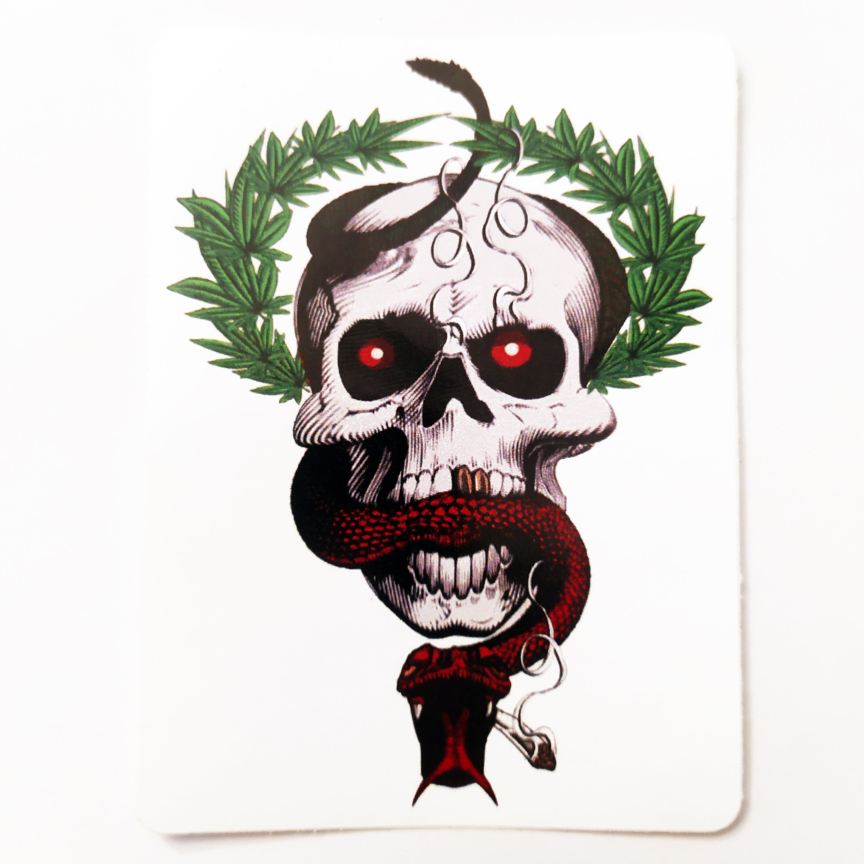 Razortailed Skateboards Sticker - "McChill"